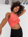 Noisy May Korálový crop top Noisy May Twiggi