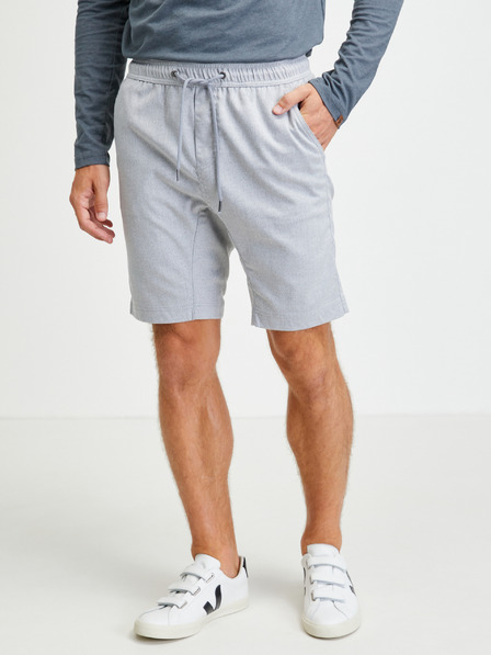 Ragwear Světle šedé pánské kraťasy Ragwear Zyan