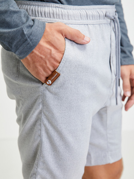 Ragwear Světle šedé pánské kraťasy Ragwear Zyan