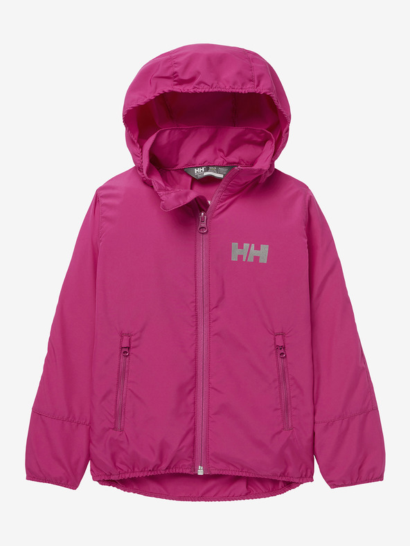 Helly Hansen Tmavě růžová holčičí lehká bunda HELLY HANSEN