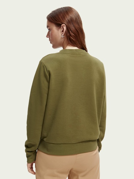 Scotch & Soda Khaki dámská mikina Scotch & Soda