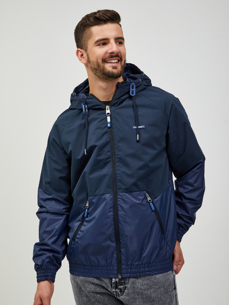 Ragwear Tmavě modrá pánská lehká bunda Ragwear Kanzy