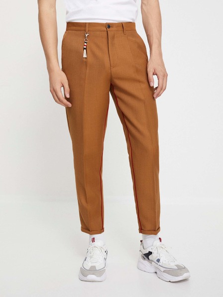 Celio Vlněné kalhoty Nozip Celio