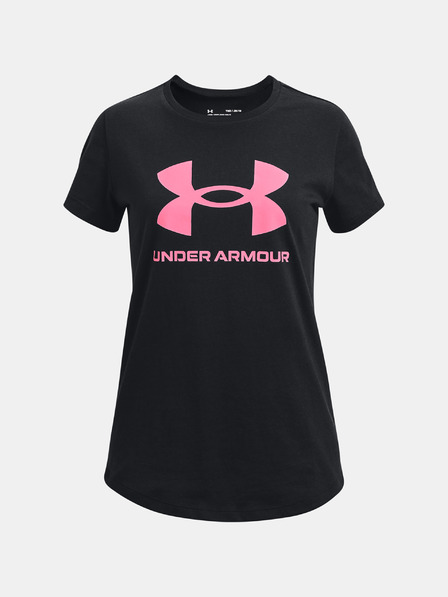 Under Armour Dívčí tričko Under Armour UA SPORTSTYLE LOGO SS