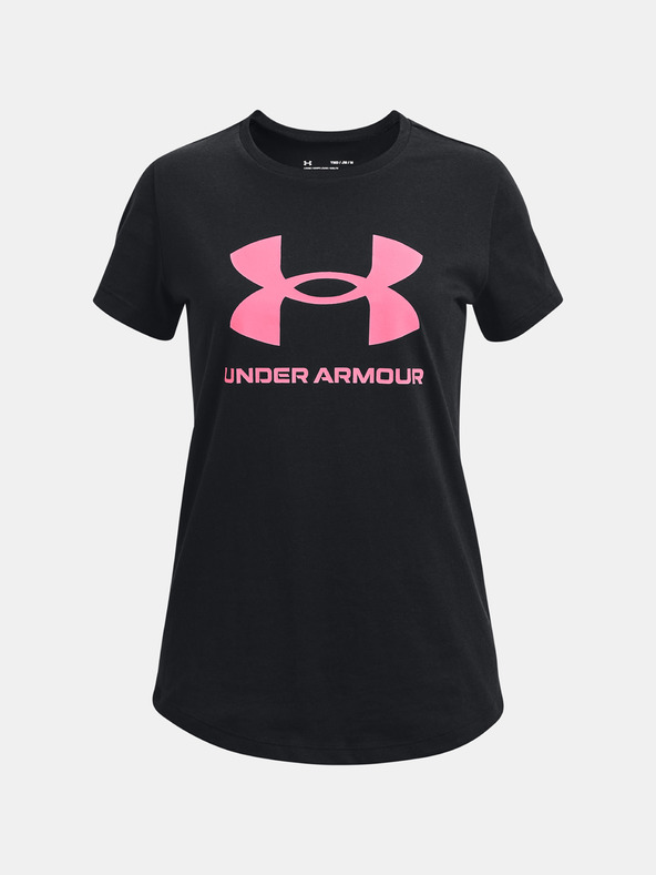 Under Armour Dívčí tričko Under Armour UA SPORTSTYLE LOGO SS