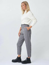 Salsa Jeans Šedé kostkované zkrácené kalhoty Salsa Jeans