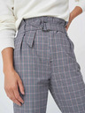 Salsa Jeans Šedé kostkované zkrácené kalhoty Salsa Jeans