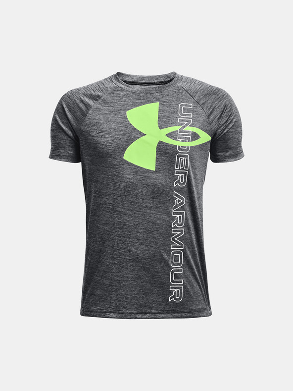 Under Armour Chlapecké tričko Under Armour UA Tech Split Logo Hybrid SS