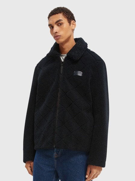 Scotch & Soda Tmavě modrá pánská bunda Scotch & Soda