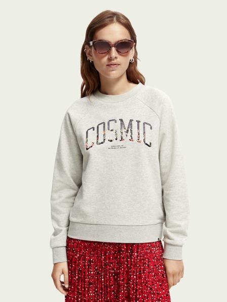 Scotch & Soda Šedá dámská mikina Scotch & Soda