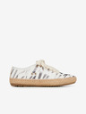 EMU Australia Bílé dámské tenisky Emu Australia Agonis Zebra White