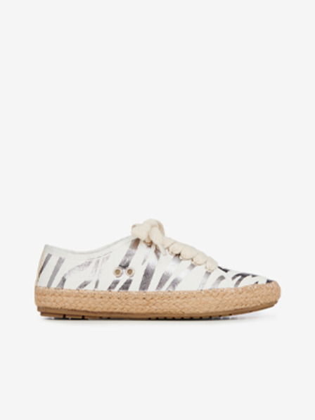 EMU Australia Bílé dámské tenisky Emu Australia Agonis Zebra White
