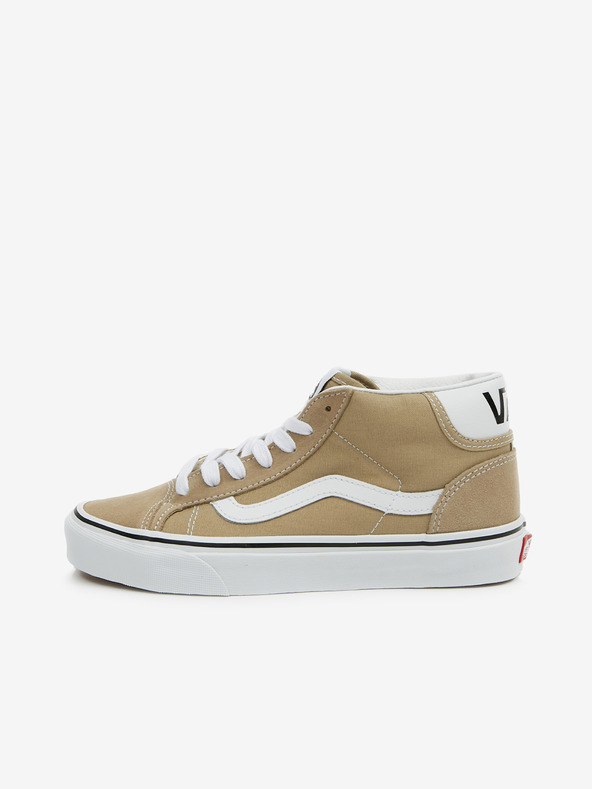 Vans Béžové dámské kotníkové tenisky se semišovými detaily VANS UA Mid Skool 37