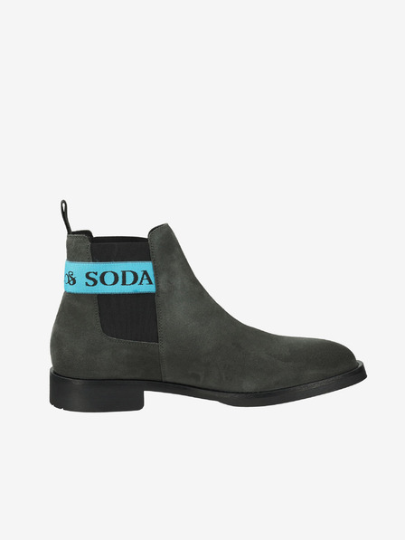 Scotch & Soda Šedé pánské kotníkové boty Scotch & Soda Picaro