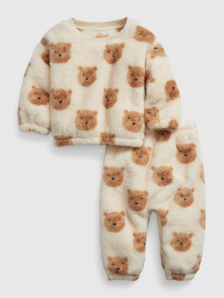GAP Baby plyšová souprava Brannan sherpa GAP