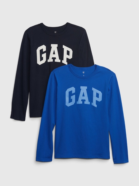 GAP Dětská trička s logem, 2 ks GAP
