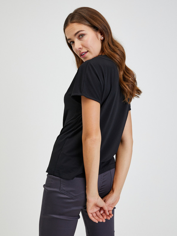 Orsay Černé dámské tričko ORSAY