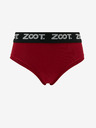 ZOOT.lab Sada tří dámských kalhotek v červené, modré a béžové barvě ZOOT.lab