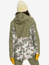 Roxy Khaki dámská zimní vzorovaná bunda Roxy Stated