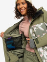 Roxy Khaki dámská zimní vzorovaná bunda Roxy Stated
