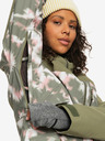 Roxy Khaki dámská zimní vzorovaná bunda Roxy Stated