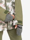 Roxy Khaki dámská zimní vzorovaná bunda Roxy Stated