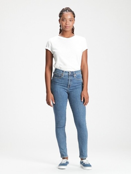 GAP Džíny High Rise True Skinny GAP