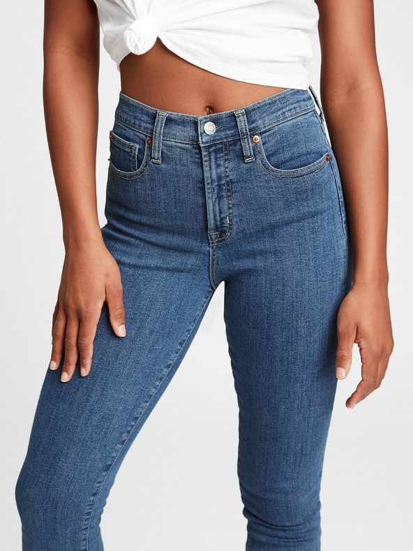 GAP Džíny High Rise True Skinny GAP