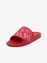 Versace Jeans Couture Červené dámské pantofle Versace Jeans Couture