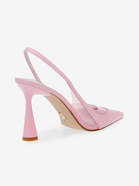 Steve Madden Růžové dámské kožené lodičky Steve Madden