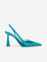 Steve Madden Tyrkysové dámské kožené lodičky Steve Madden