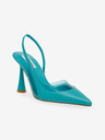 Steve Madden Tyrkysové dámské kožené lodičky Steve Madden