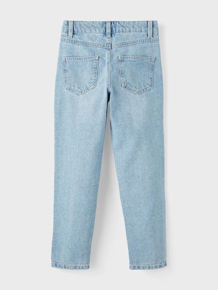 name it Světle modré holčičí slim fit džíny s potrhaným efektem name it Rose