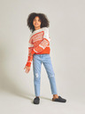 name it Světle modré holčičí slim fit džíny s potrhaným efektem name it Rose