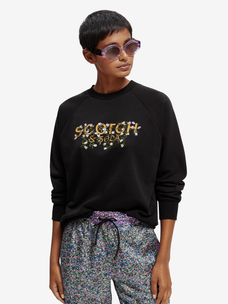 Scotch & Soda Černá dámská mikina Scotch & Soda