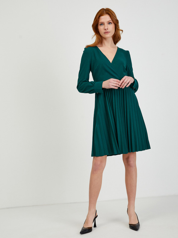 Orsay Zelené dámské šaty ORSAY