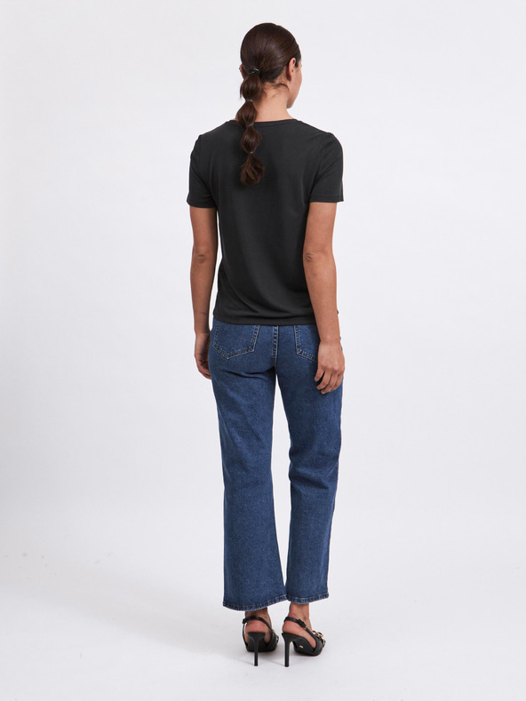 Vila Černé basic tričko VILA Modala