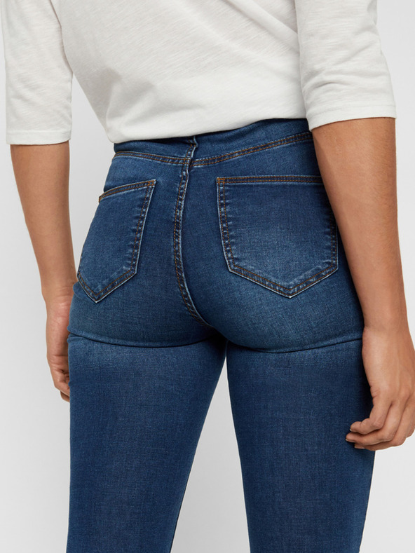 Noisy May Modré skinny fit džíny Noisy May Callie