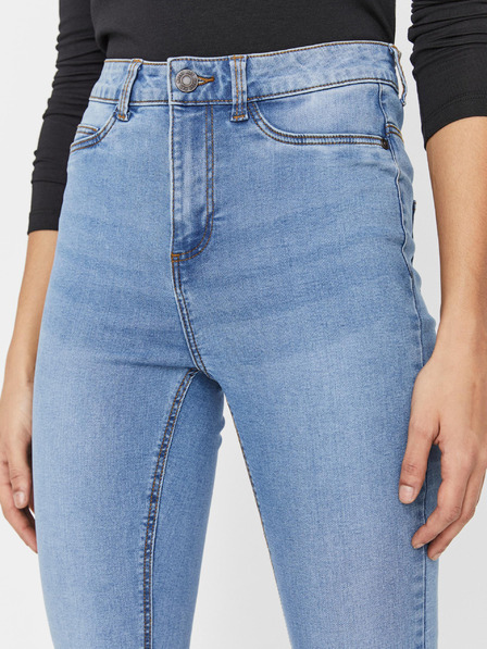 Noisy May Světle modré skinny fit džíny Noisy May Callie