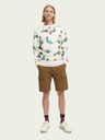 Scotch & Soda Béžová pánská vzorovaná mikina Scotch & Soda