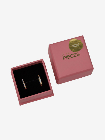 Pieces Dámské náušnice ve zlaté barvě Pieces Mulle