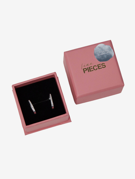 Pieces Dámské náušnice ve stříbrné barvě Pieces Mulle