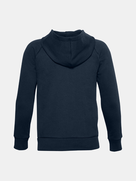Under Armour Chlapecká mikina Under Armour RIVAL COTTON FZ HOODIE
