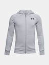 Under Armour Chlapecká mikina Under Armour RIVAL COTTON FZ HOODIE