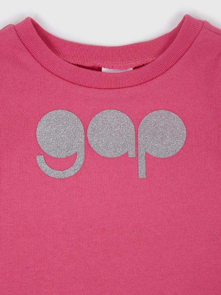 GAP Dětská mikina retro logo GAP