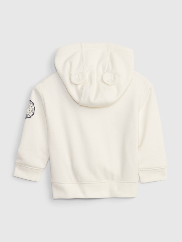 GAP Baby mikina logo s kapucí GAP