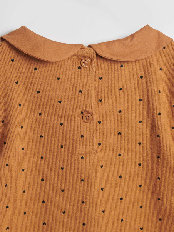 GAP Dětský top se srdíčky GAP