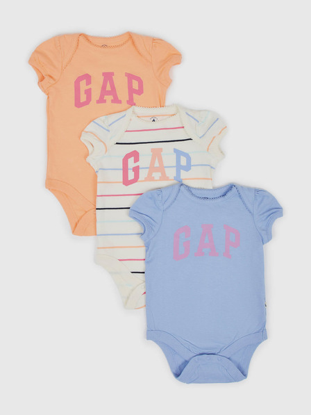 GAP Baby body Brannan Bear, 3 ks GAP