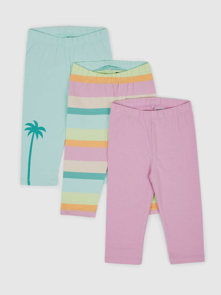 GAP Baby organic legíny, 3 ks GAP