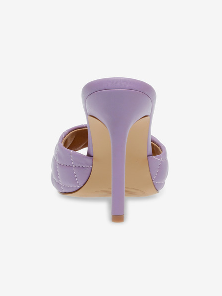Steve Madden Světle fialové dámské pantofle na podpatku Steve Madden Signify